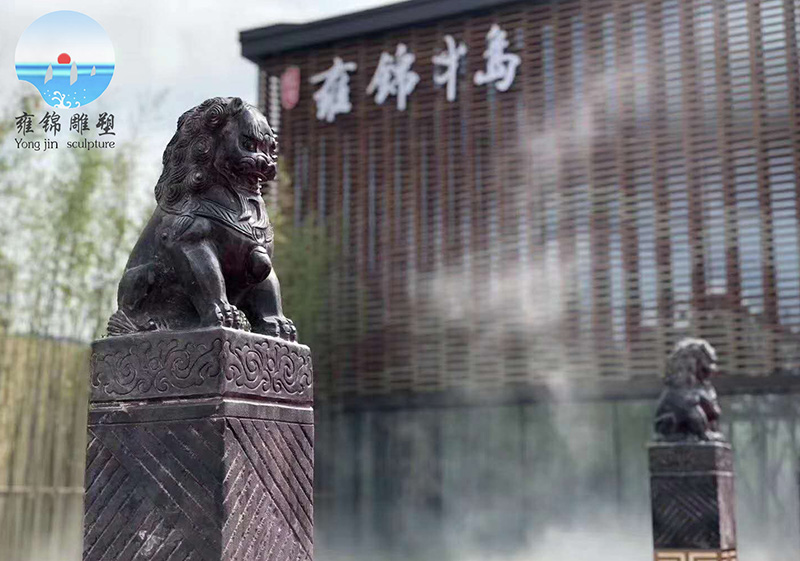 西藏 淄博雍锦半岛拴马桩