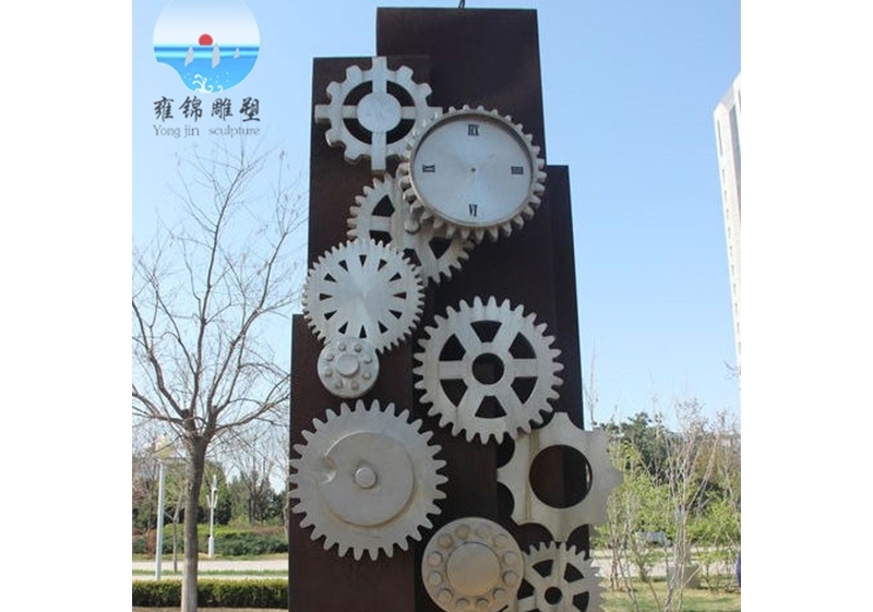 西双版纳齿轮雕塑