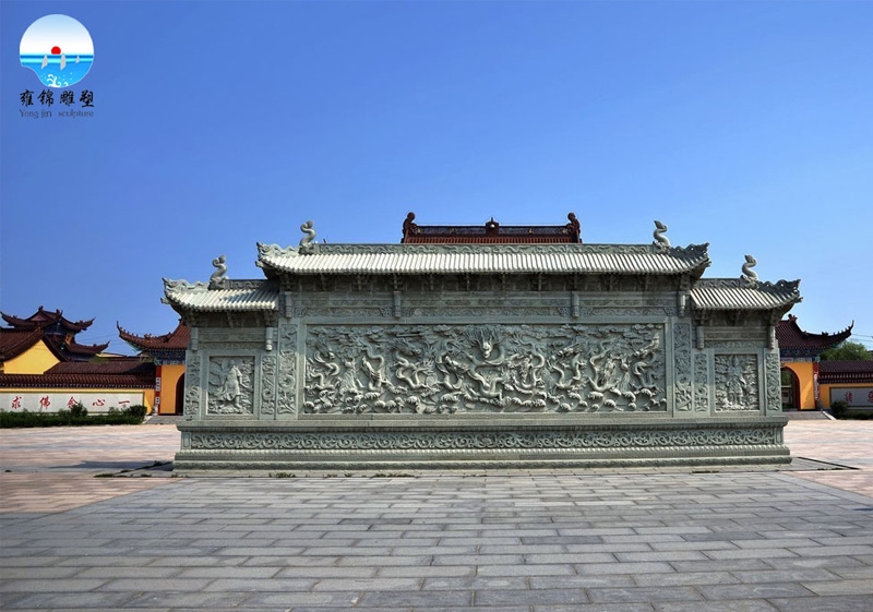 朝阳定慧寺牌楼—古建牌楼栏板